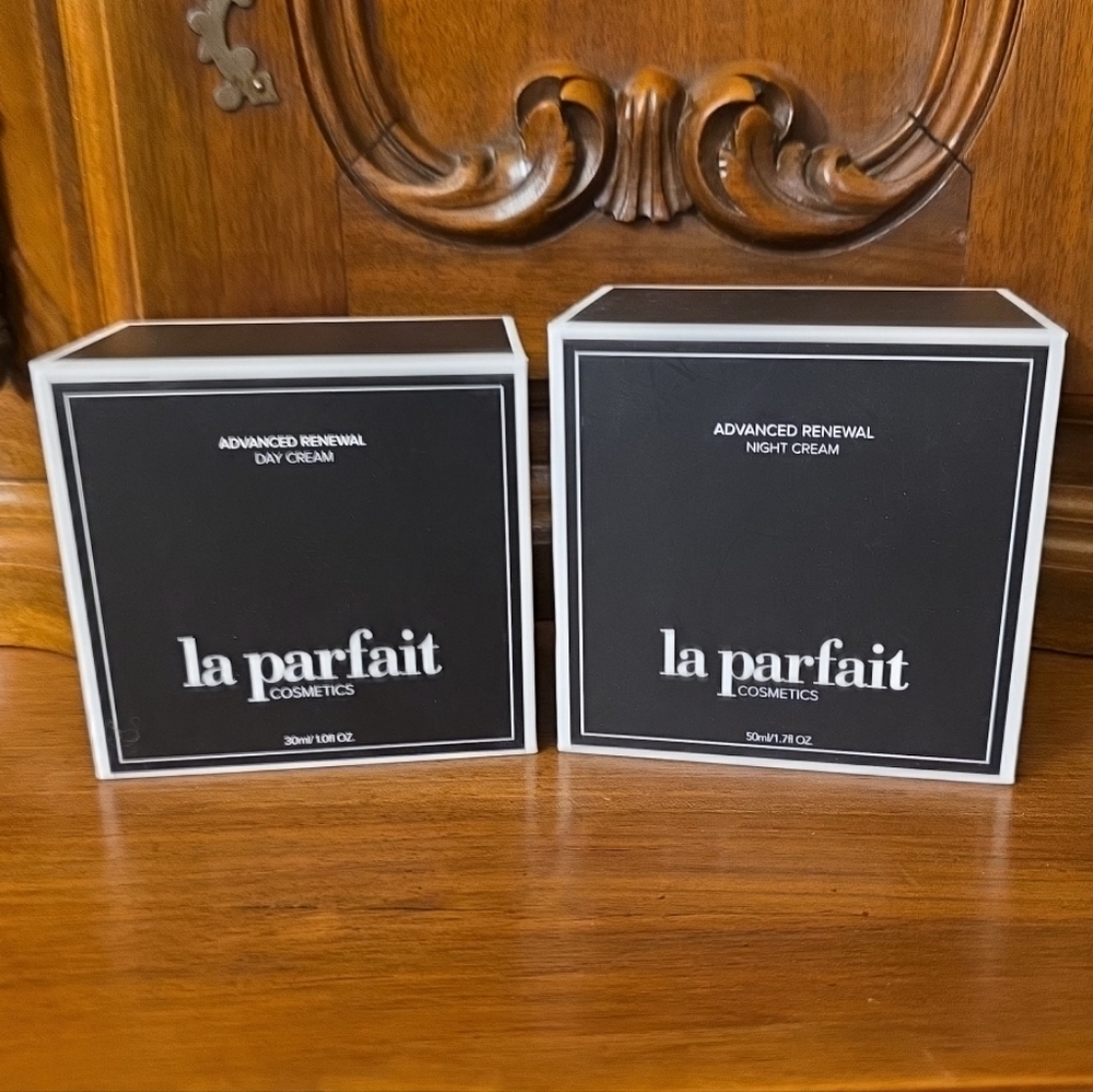 La Parfait Cosmetics Advanced Renewal Day & Night Cream--NIB